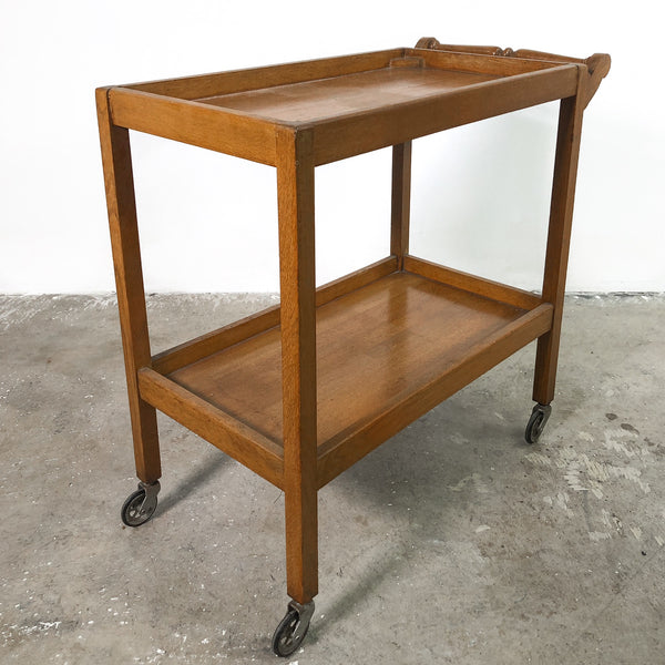 Vintage Cocktail Trolley Bar Cart