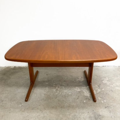 Mid Century Danish Teak Extension Dining Table