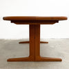 Mid Century Danish Teak Extension Dining Table