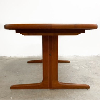 Mid Century Danish Teak Extension Dining Table