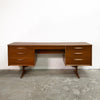 Restored Mid Century Teak Dresser Desk