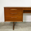Restored Mid Century Teak Dresser Desk