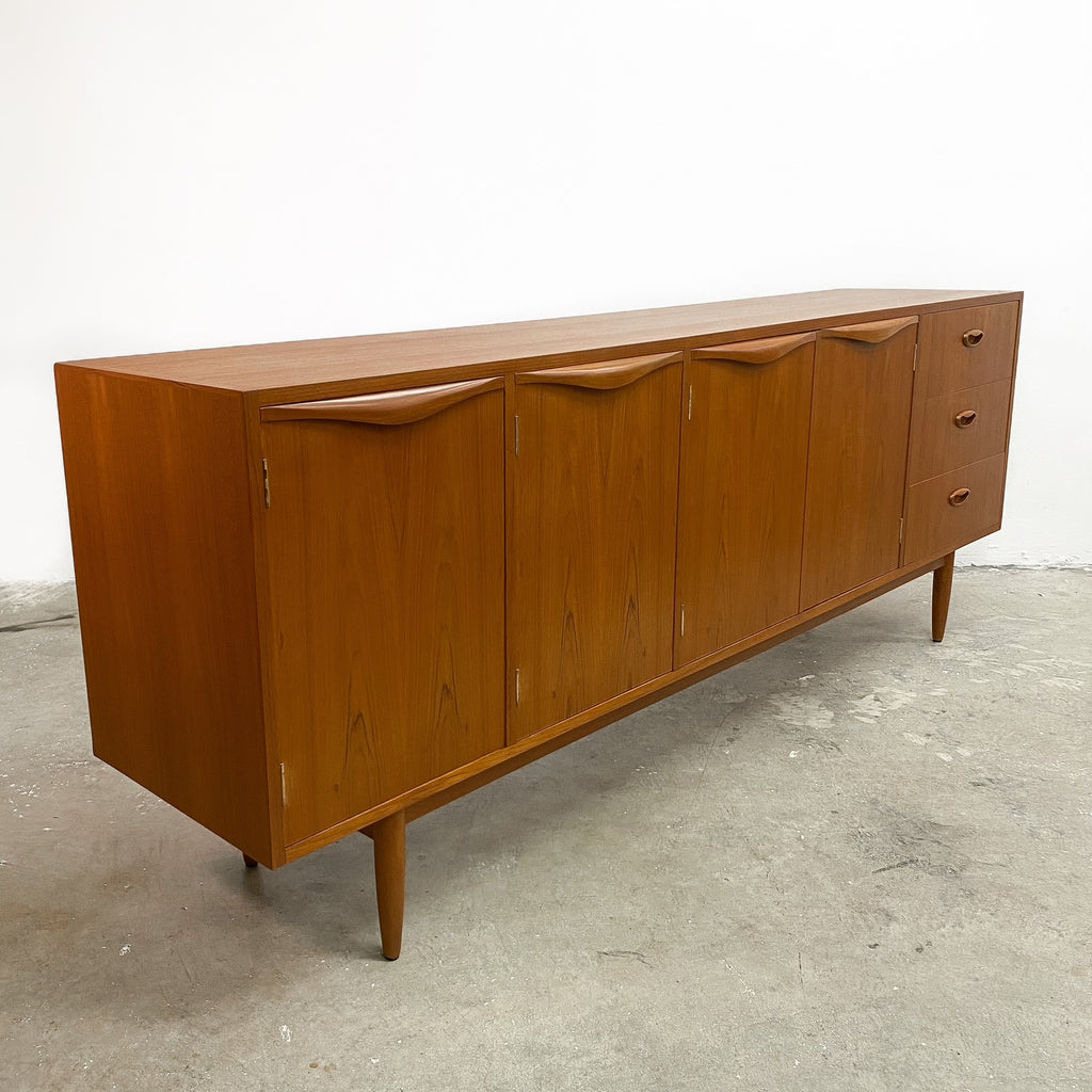 Restored Chiswell Sideboard With Wave Lip Handles