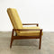 Fler Selberg Mid Century Teak Armchair With New Upholstery