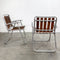 Pair Of Mid Century 1970's Aluminium Folding Chairs