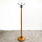 Vintage Industrial Solid Oak Hat Rack And Coat Stand