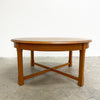 Parker Mid Century Early 80s Round Teak Coffee Table