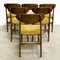 Suite Of Six 1960's Paddle Back Dining Chairs