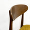 Suite Of Six 1960's Paddle Back Dining Chairs