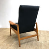 Fler 'Flermark' Mid Century Navy Blue Upholstered Armchair 