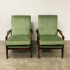 Pair Mid Century Fler SC 58 Armchairs 