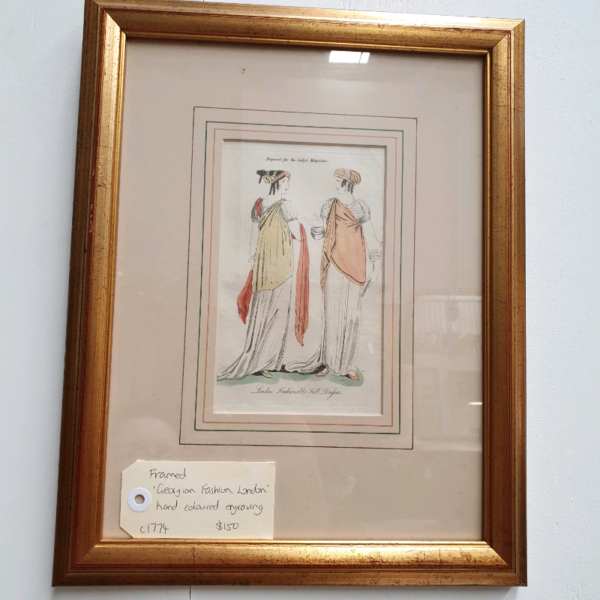 Hand Coloured Engraving