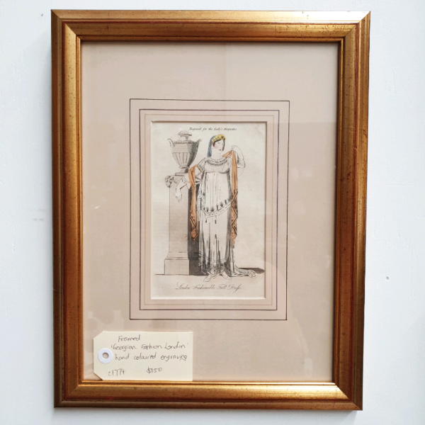 Hand Coloured Engraving