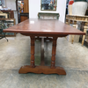 French refractory style oak dinning table