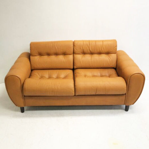 Full Leather Danish Sofa