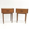 Genuine Pair of ‘Parker’ Mid Century Modern Bedside Tables