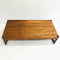 Vintage Gerald Easden Coffee Table With Reclaimed Timber Top