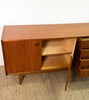 Parker Mid Century Nordic Teak Long Sideboard