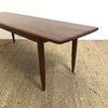 Restored Mid Century Blackwood Coffee Table