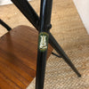 2 Tier Mid Century Teak English Folding Table Plant Stand