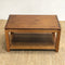 Mid Century John Duffecy Rattan Shelf Coffee Table