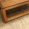 Mid Century John Duffecy Rattan Shelf Coffee Table