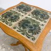 1960s Danish Oak Wine Side Table