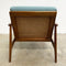 Mid Century Iconic Parker Rattan Back Armchair Restored & Upholstered