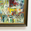 Mid Century Abstract Original Oil Painting