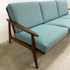 Fully Restored Mid Century Parker Three Seater Lounge - Reupholstered