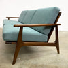 Fully Restored Mid Century Parker Three Seater Lounge - Reupholstered