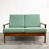 Parker Mid Century Two Seater Lounge Professionally Restored