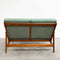 Parker Mid Century Two Seater Lounge Professionally Restored