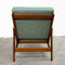 Restored and Upholstered Parker Mid Century Teak Armchair Lounge Chair