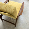 Fler Selberg Mid Century Teak Armchair With New Upholstery
