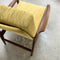 Fler Selberg Mid Century Teak Armchair With New Upholstery