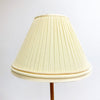 Vintage Brass and Green Marble Standard Lamp and Shade