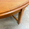 Parker Mid Century Early 80s Round Teak Coffee Table