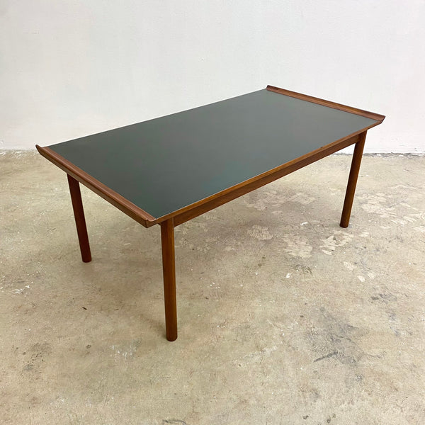 Mid Century Teak Coffee Table With Formica Top
