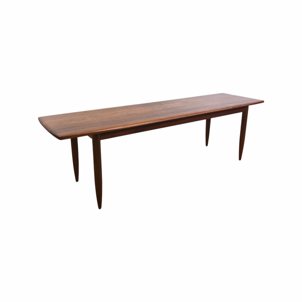 Restored Mid Century Blackwood Coffee Table
