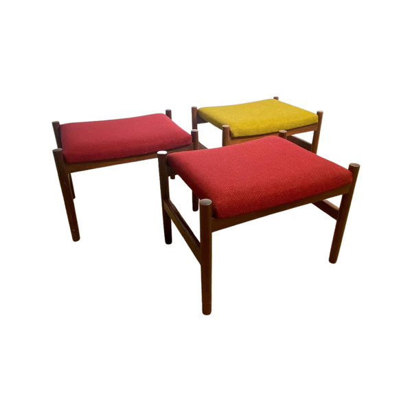 Mid Century Danish Rosewood Footstool