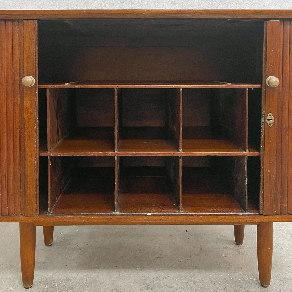 Australian Cedar Tambour Door Small Sideboard