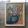Floral Still Life By Artist H Rosenberg