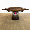 Vintage Ships Wheel and Lantern Coffee Table