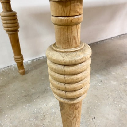 Rustic European Baltic Pine Vintage Dining Table
