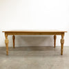 Rustic European Baltic Pine Vintage Dining Table
