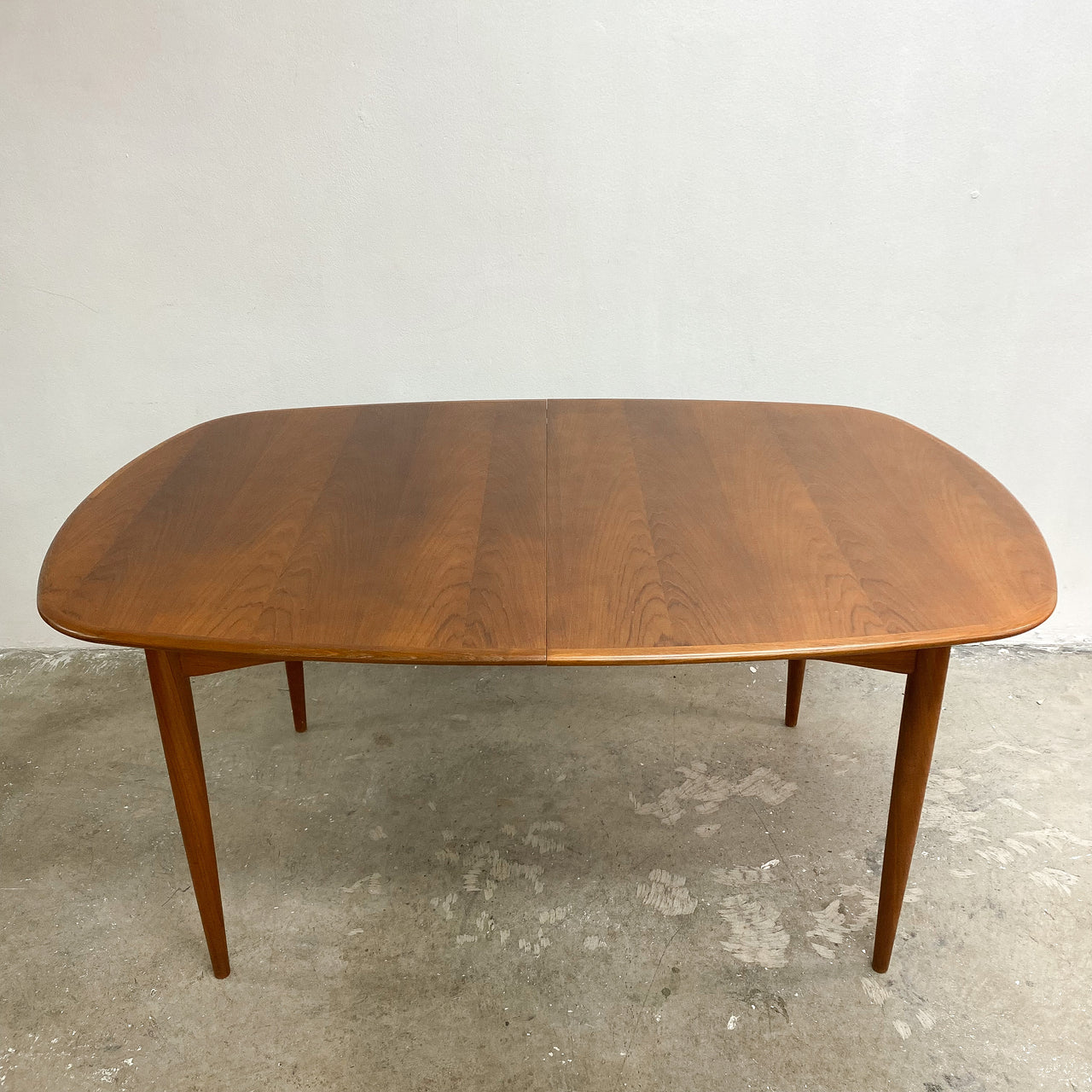 Restored Mid Century Parker Teak Extension Dining Table