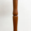 Mid Century Turned Meranty Floor Lamp