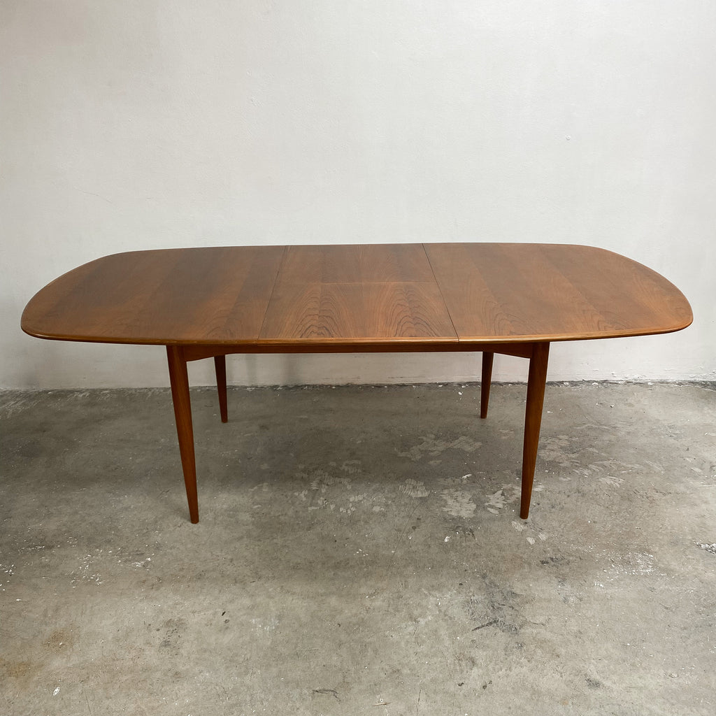 Restored Mid Century Parker Teak Extension Dining Table