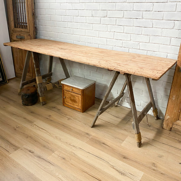 Vintage Trestle Table